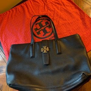 Tori Burch Black Leather Bag
